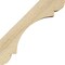 Ekena Millwork 4"W x 12"D x 12"H Olympic Rough Sawn Knee Brace, Douglas Fir BRC04X12X12OLY00RDF - alternate 2